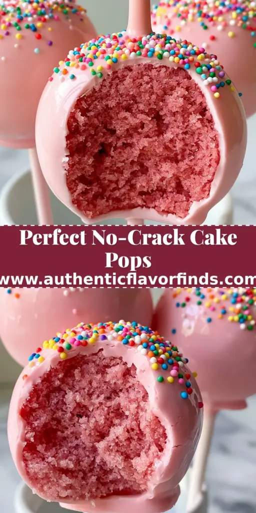 A stack of glossy Birthday Cake Pops with rainbow sprinkles and a vibrant pink center on a marble background.
