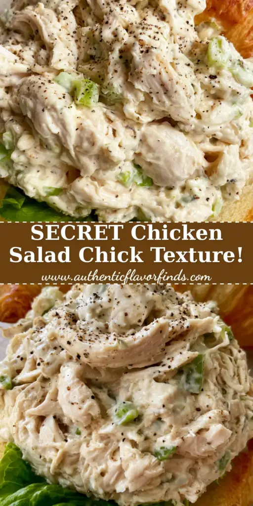 A signature scoop of creamy chicken salad served on a flaky toasted croissant with bibb lettuce. (Chicken Salad Chick recipe)
